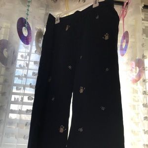 Floral Straight legged pant